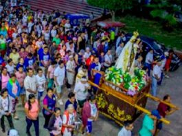 Saposoa celebra su fiesta patronal Virgen del Carmen