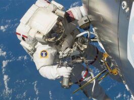 Astronautas de la NASA en el ISS, Accidente en caminata espacial